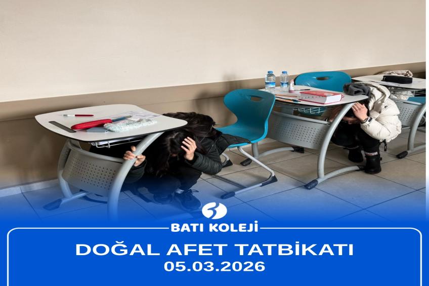 DOĞAL AFETLER TATBİKATI (05.03.2026)