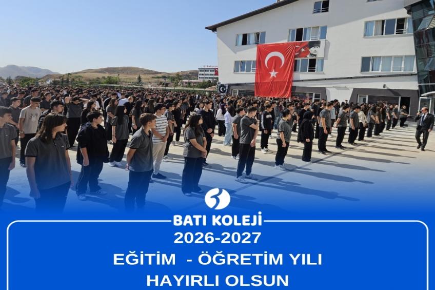 2026-2027 EĞİTİM ÖĞRETİM YILI HAYIRLI OLSUN