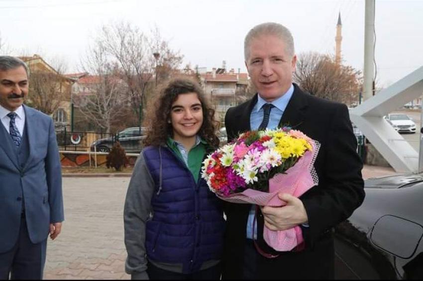 Sayın Valimiz Davut Gül'ün Beyaz Baston Projesi Kapsamında Ziyareti