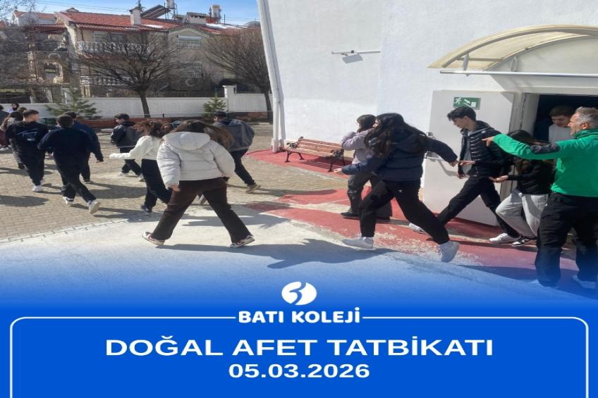 DOĞAL AFETLER TATBİKATI (05.03.2026)