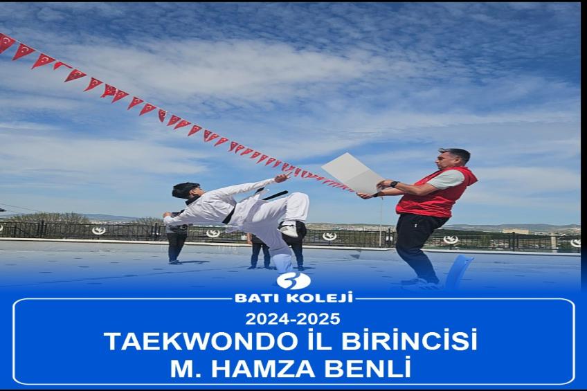 TAEKWONDO İL BİRİNCİMİZ