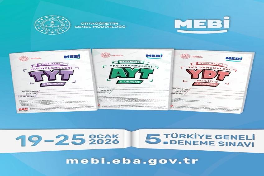 MEBİ PLATFORMU ÜZERİNDEN DENEME SINAVI - 5