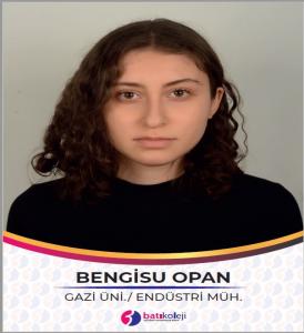 BENGİSU OPAN - GAZİ ÜNİ. ENDÜSTRİ MÜH.