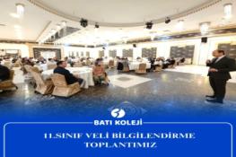 10.SINIF VE 11.SINIF VELİ BİLGİLENDİRME TOPLANTIMIZ