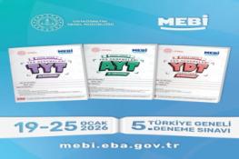 MEBİ PLATFORMU ÜZERİNDEN DENEME SINAVI - 5