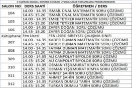 02.06.2026 DENEME SONRASI TAMAMLAMA PROGRAMIMIZ