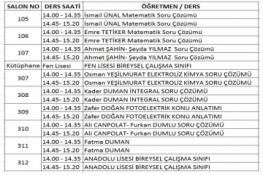 12.05.2026 DENEME SONRASI TAMAMLAMA PROGRAMIMIZ